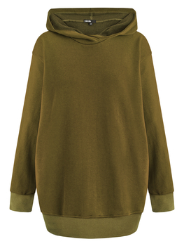 Худи оверсайз женское "Зеленый" ХУД-Ж-ОЛИВ (размер 46) - Наш новый бренд: Кинкло, Kinclo - интернет гипермаркет детской одежды Смартордер